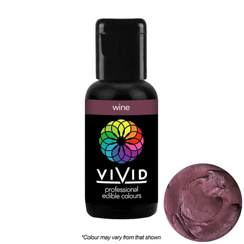 Vivid | WINE | Gel Colour | 21g