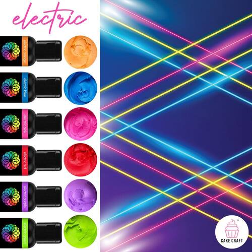VIVID | ELECTRIC 6 PACK | GEL COLOURS | 6 x 21G