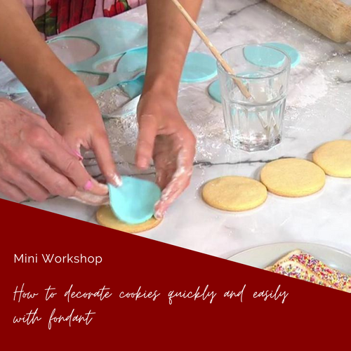 Easy Cookie Decorating with Fondant