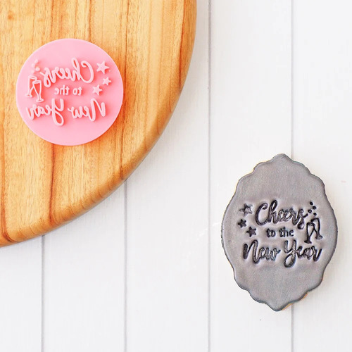 FONDANT EMBOSSER - Cheers to the New Year