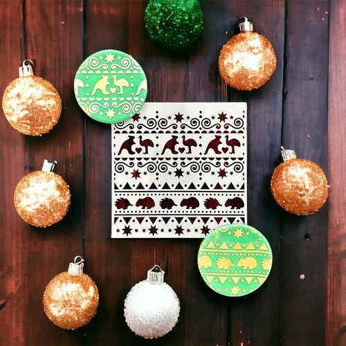 COOKIE STENCIL - Xmas Australian Ugly Sweater