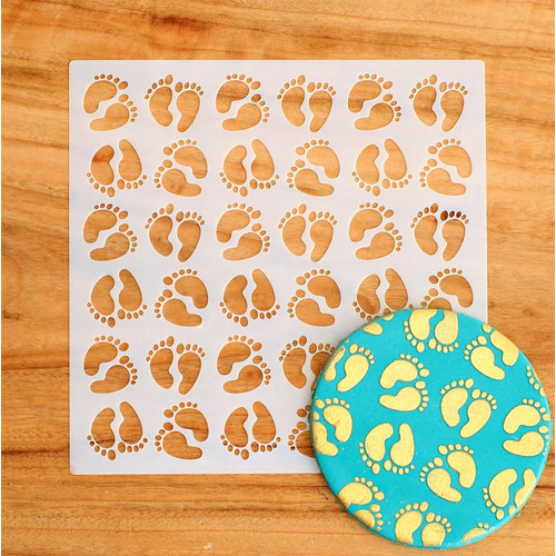 COOKIE STENCIL - Baby Feet