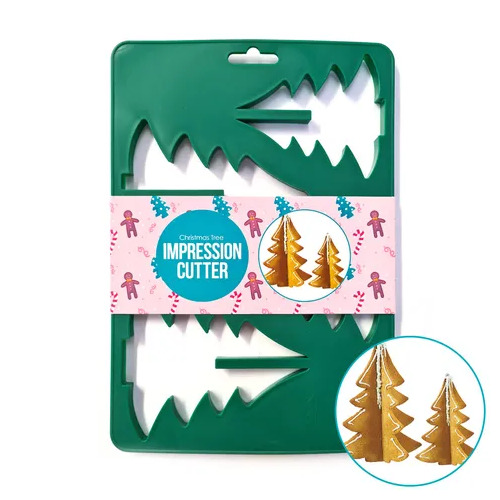 CHRISTMAS TREE IMPRESSION CUTTER