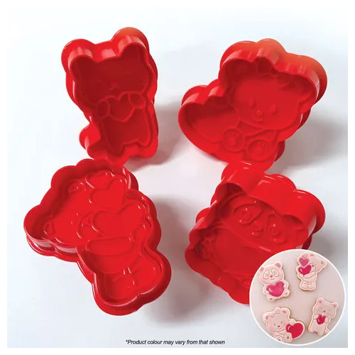 LOVE 3 | PLUNGER CUTTERS | 4 PIECES