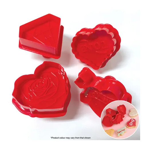 LOVE 4 | PLUNGER CUTTERS | 4 PIECES