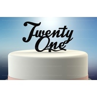 TWENTY ONE -Black