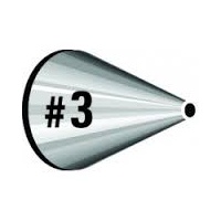 #3 Plain Piping Tip