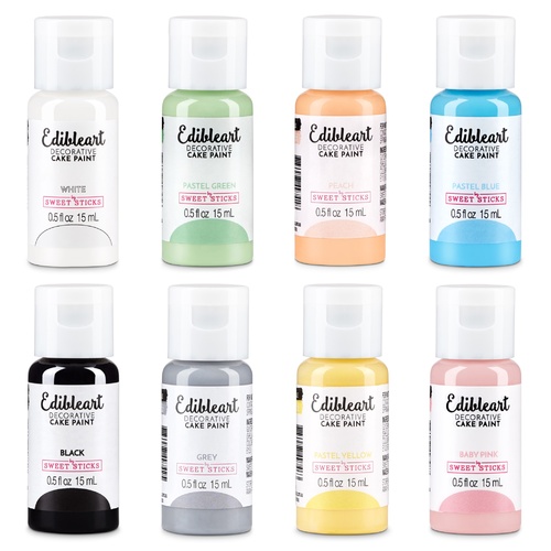 8 Pack PASTEL COLOURS