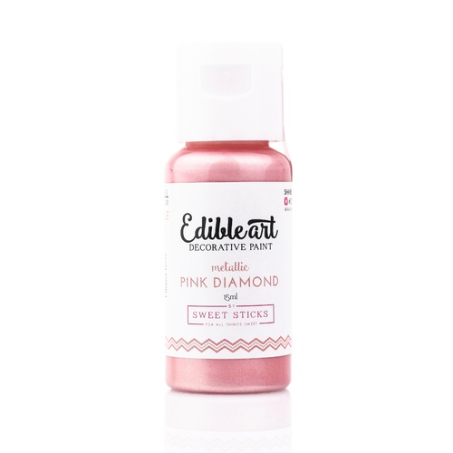 Metallic Pink Diamonds
