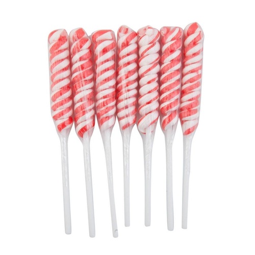 Red Mini Twirl Lollipop