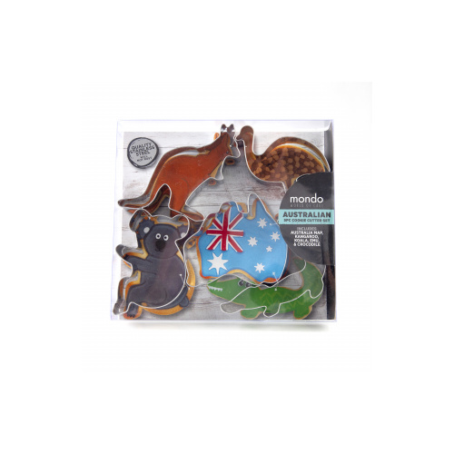Australian 5pc Cookie Cutter Set