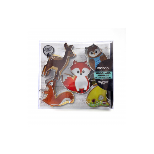 Woodland Animals 5pc Cookie Cutter Set