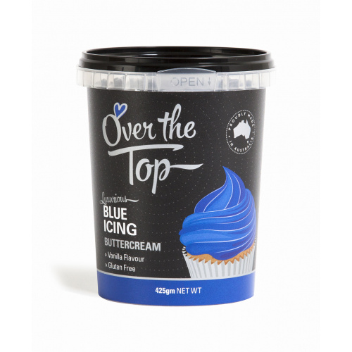 Over The Top Buttercream Icing - BLUE