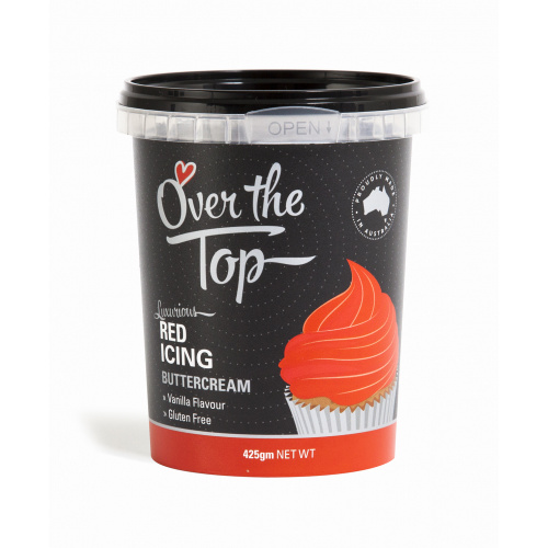 Over the Top Buttercream - RED