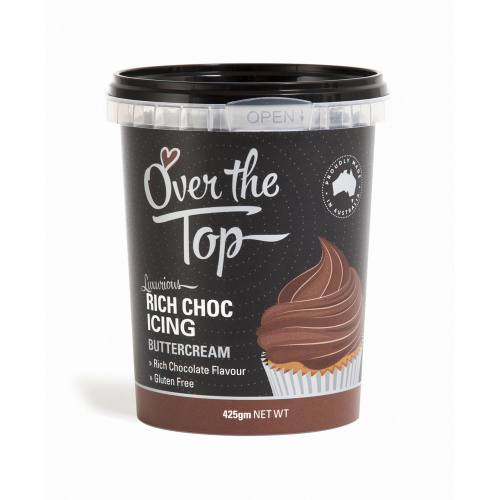 Over the Top Buttercream - CHOCOLATE BROWN
