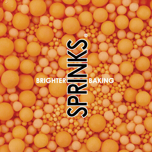 PASTEL BUBBLE BUBBLE PEACH Sprinkles (65g)