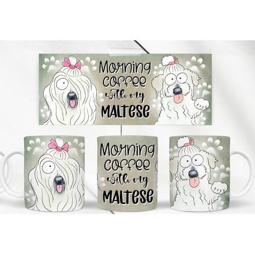Funny Dog Mug - MALTESE