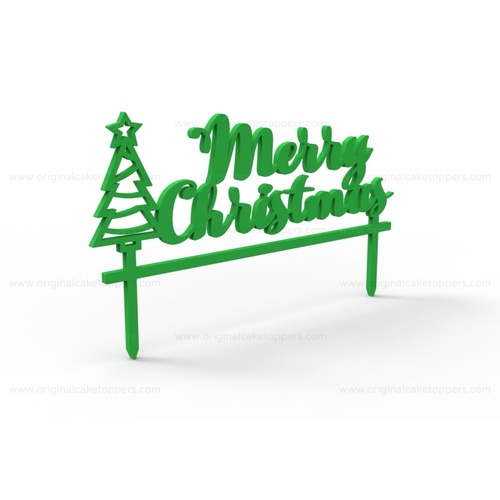 Merry Christmas - Green